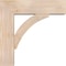 Ekena Millwork Thorton Block Smooth Bracket w/ Offset Brace, Douglas Fir, 7 1/2"W x 26"D x 26"H BKT0806X26X26THR05SDF - alternate 4